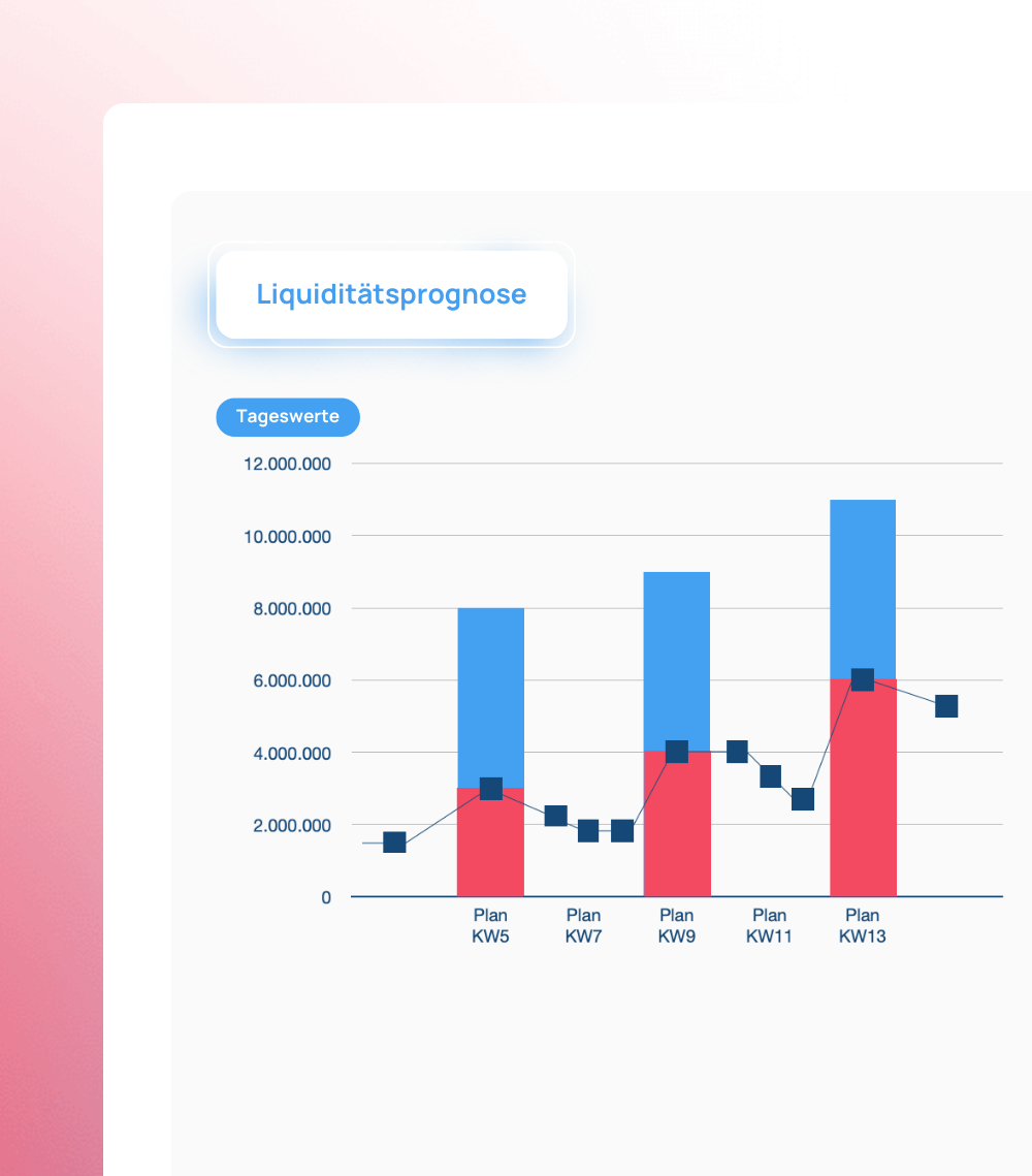 Cash Flow Management Liquiditaetsprognose